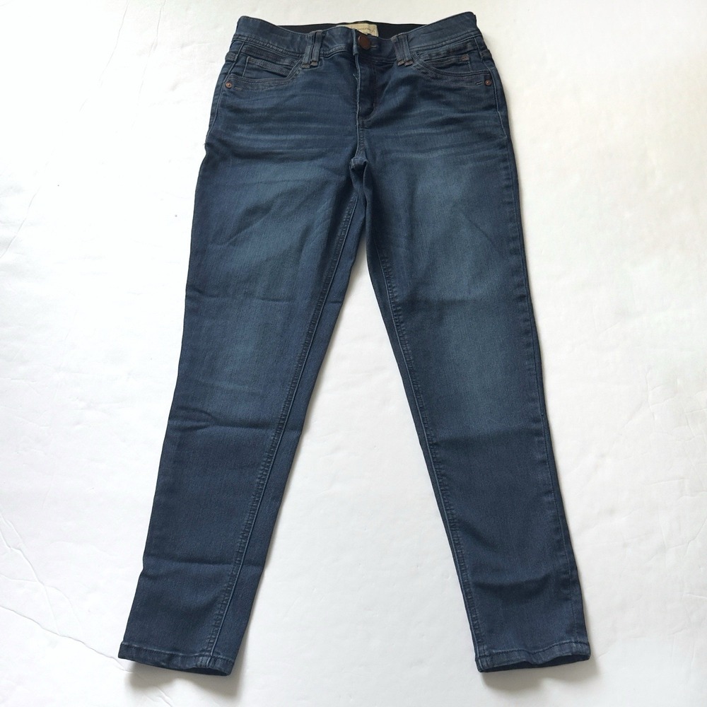Democracy Ab Technology Skinny Jeans 6 Mid Rise Medium Wash Stretch Denim Mom